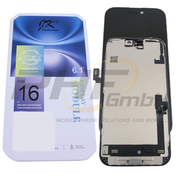 JK Display Einheit für iPhone 16, Incell, neu