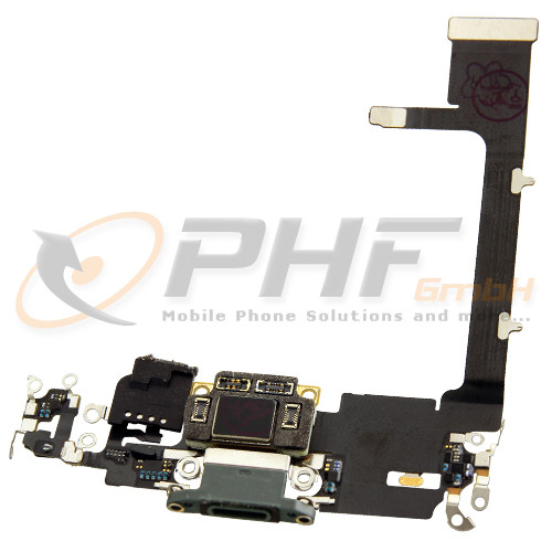 OEM System Konnektor + Audio Flexkabel für iPhone 11 Pro, night green, neu