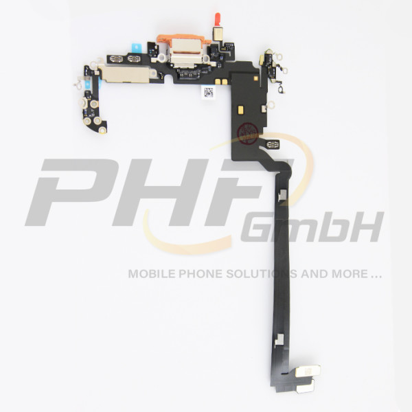 OEM System Konnektor + Audio Flexkabel für iPhone 17 Pro Max, cosmic orange, neu