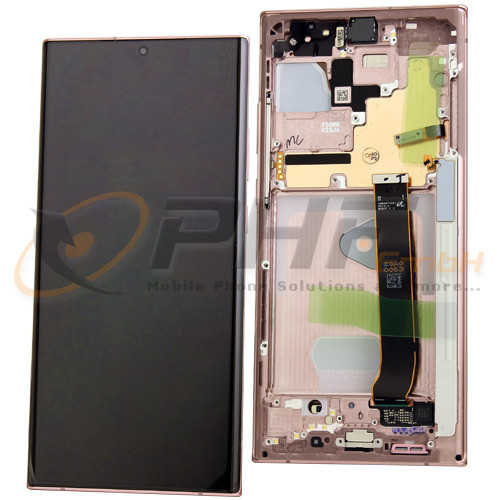 Samsung SM-N986b Galaxy Note 20 Ultra 5G LC-Display Einheit, mystic bronze, Service Pack