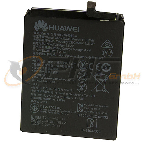 Huawei HB386280ECW - P10 / Honor 9 Akku, bulk, neu
