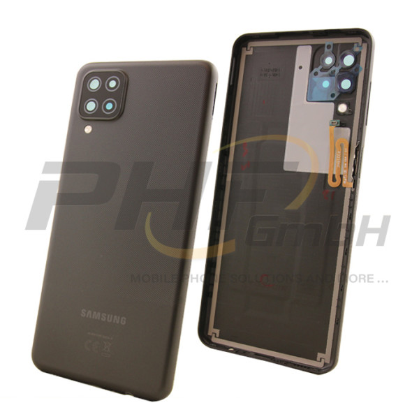 Samsung SM-A125f Galaxy A12 Akkudeckel, black, Serviceware