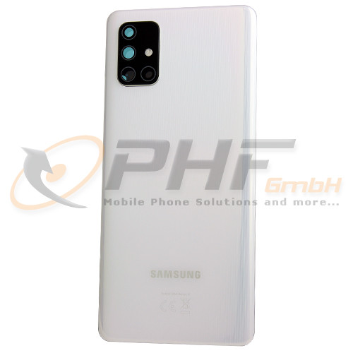 Samsung SM-A715f Galaxy A71 Akkudeckel, silver, Serviceware