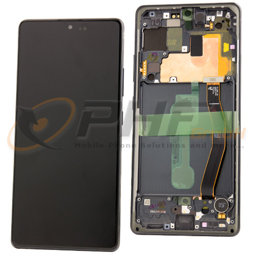 Samsung SM-G770f Galaxy S10 Lite LC-Display Einheit, black, Service Pack