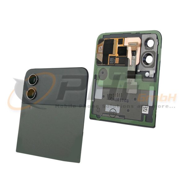 Samsung SM-F721b Galaxy Z Flip4 Sub LC-Display Einheit, green, Service Pack