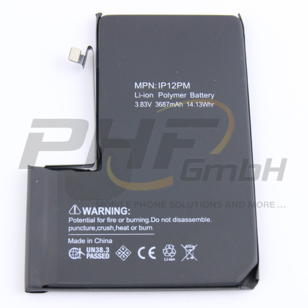 Austausch Akku für iPhone 12 Pro Max, neu