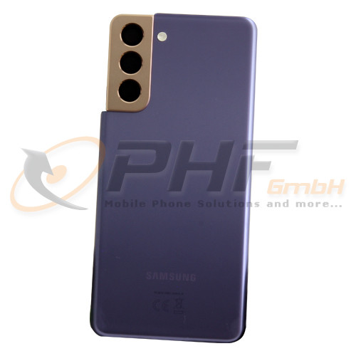 Samsung SM-G991b Galaxy S21 Akkudeckel, phantom violet, Serviceware