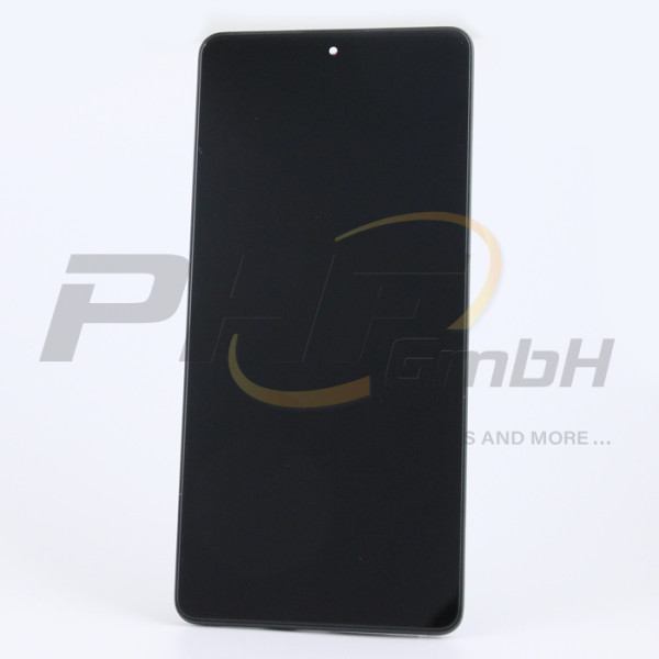 Xiaomi Redmi Note 12 Pro 5G LC-Display Einheit inkl. Rahmen, midnight black, Service Ware