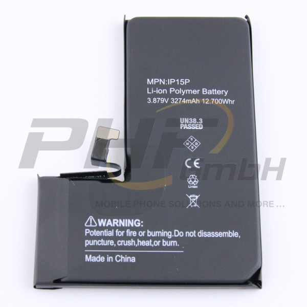 Austausch Akku für iPhone 15 Pro, neu