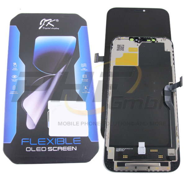 JK Display Einheit für iPhone 12 Pro Max, Soft OLED, neu