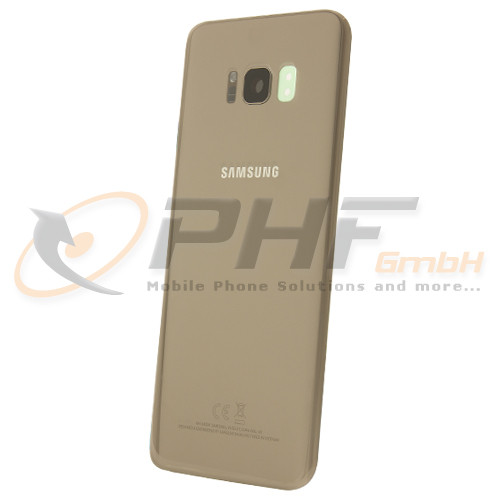 Samsung SM-G955f Galaxy S8+ Akkudeckel, gold, Serviceware