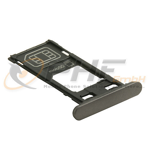 Sony F8131 - Xperia X Performance Sim- und Speicherkarten Halter, black, neu