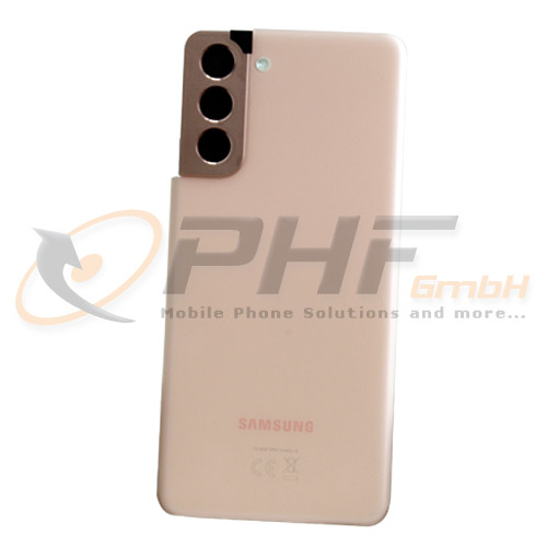 Samsung SM-G991b Galaxy S21 Akkudeckel, phantom pink, Serviceware