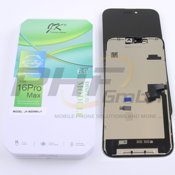 JK Display Einheit für iPhone 16 Pro Max, Incell, neu