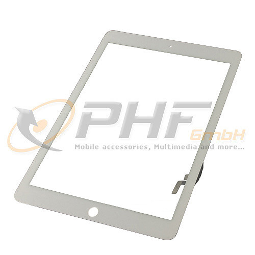 OEM Displayglas + Touchpad für iPad Air (1. Gen.), white, neu
