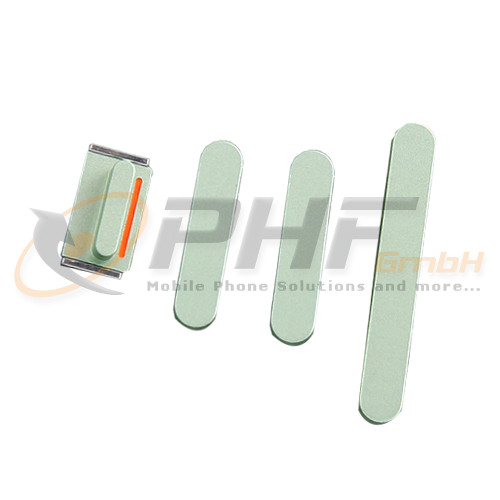 OEM Seitentasten für iPhone 12 Mini / 12, green, neu