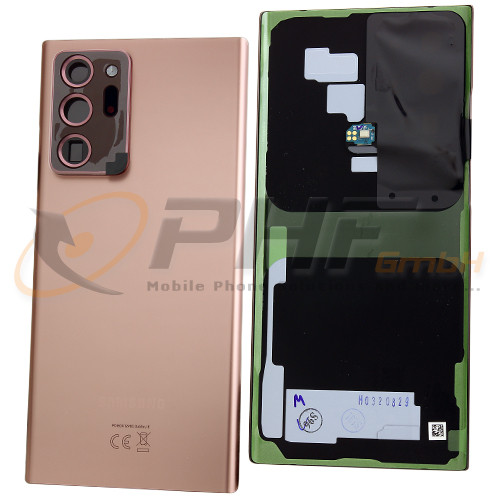 Samsung SM-N986b/f Galaxy Note 20 Ultra 5G Akkudeckel, mystic bronze, Serviceware