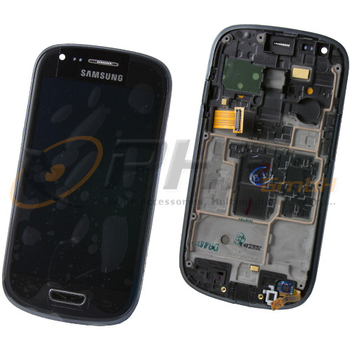Samsung GT-I8200 Galaxy S3 Mini VE LC-Display Einheit, black, Service Pack