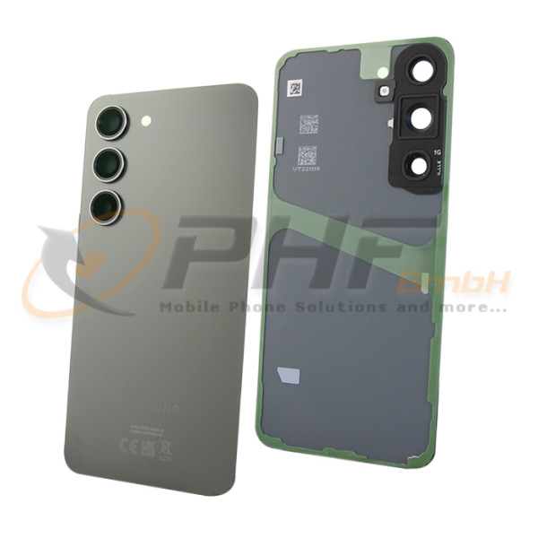 Samsung SM-S911b Galaxy S23 Akkudeckel, green, Serviceware