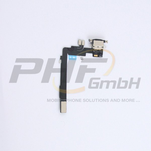 OEM System Konnektor + Audio Flexkabel für iPhone 16 Pro Max, black titanium, neu