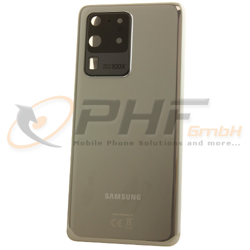 Samsung SM-G988b Galaxy S20 Ultra 5G Akkudeckel, grey, Serviceware