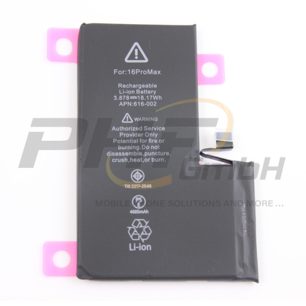 OEM Akku für iPhone 16 Pro Max, APN: Universal, neu
