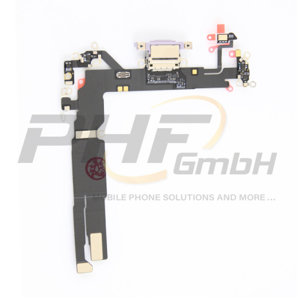 OEM System Konnektor + Audio Flexkabel für iPhone 17, lavender, neu