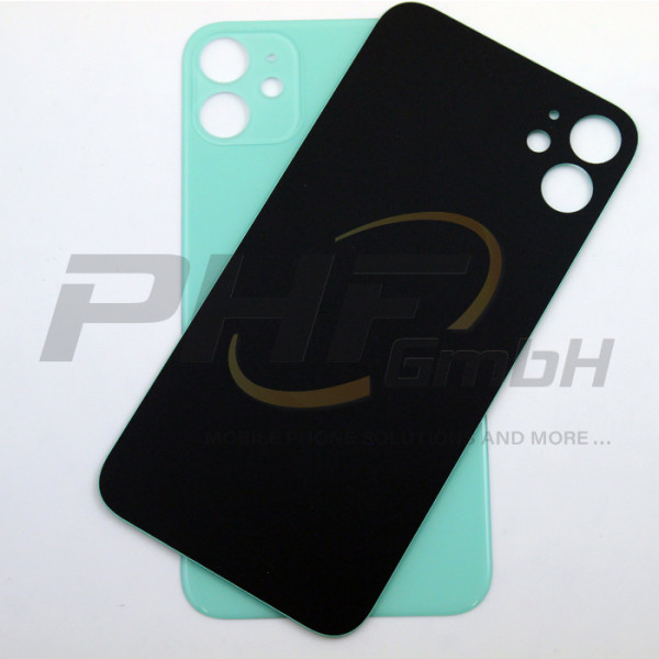 Backcover Glas für iPhone 11, green