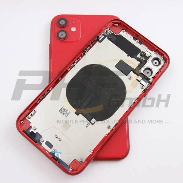 Backcover Gehäuse für iPhone 11, red, refurbished