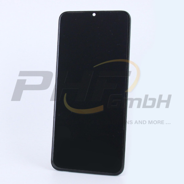 Oppo A16s LC-Display Einheit, crystal black, Serviceware