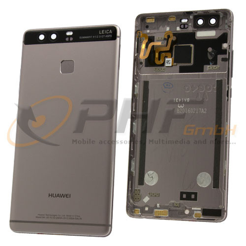 Huawei P9 Akkudeckel inkl. Fingerprintsensor, black, neu