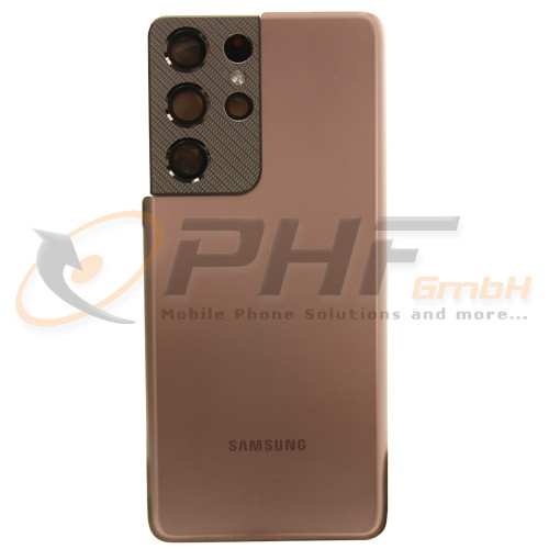 Samsung SM-G998b Galaxy S21 Ultra Akkudeckel, phantom brown, Serviceware