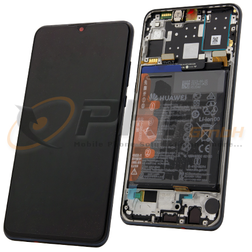 Huawei P30 Lite LC-Display Unit incl. Frame and Battery, black ...