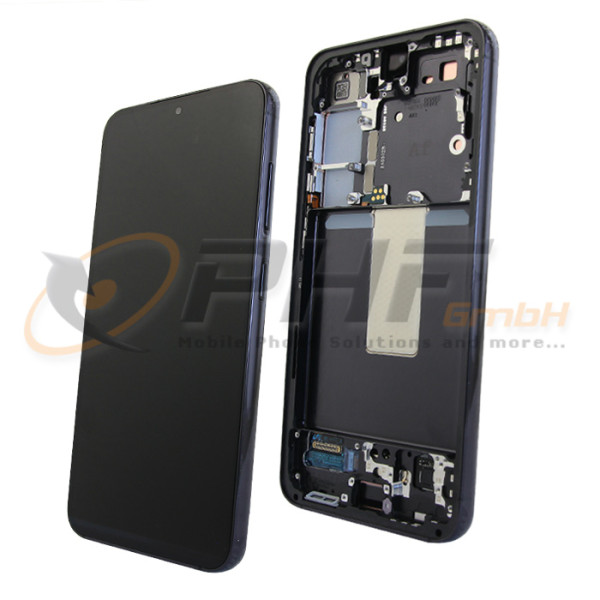 Samsung SM-S911b Galaxy S23 LC-Display Einheit, phantom black, Service Pack