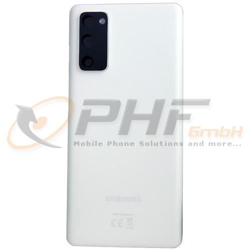 Samsung SM-G780f/G781b Galaxy S20 FE/FE 5G Akkudeckel, cloud white, Serviceware