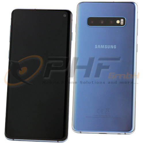 Samsung SM-G973f Galaxy S10 Gerät, blue, refurbished