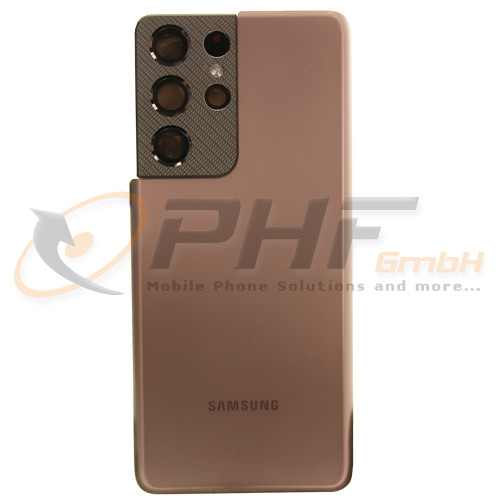 Samsung SM-G998b Galaxy S21 Ultra 5G Akkudeckel, phantom brown, Serviceware
