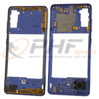 Samsung SM-A415f Galaxy A41 Mittelrahmen, prism crush blue, neu Samsung SM-A415f Galaxy A41 Mittelrahmen, prism crush blue, neu