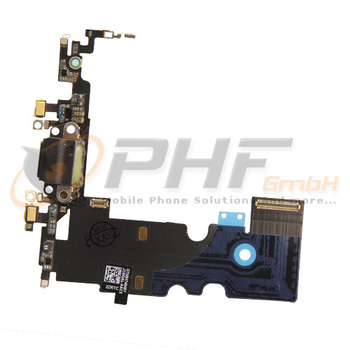 OEM System Konnektor + Audio Flexkabel für iPhone SE 2020/ iPhone 8, schwarz, neu