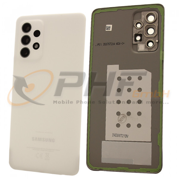Samsung SM-A525f Galaxy A52 Akkudeckel, white, Serviceware