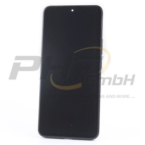 Honor X8a / 90 Lite LC-Display Einheit inkl. Rahmen und Akku, midnight black, Serviceware