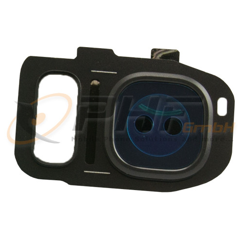 Samsung SM-G930f/G935f Galaxy S7/S7 Edge Kamera Ring Abdeckung, black, neu