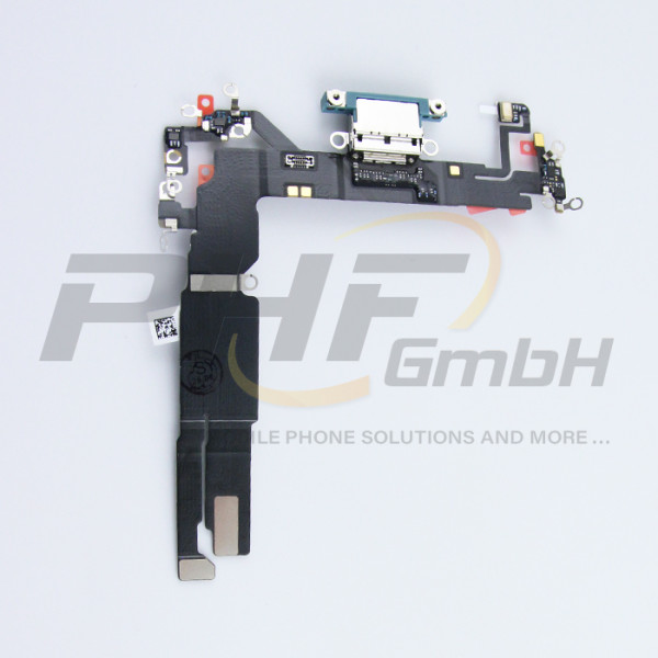 OEM System Konnektor + Audio Flexkabel für iPhone 16, teal, neu
