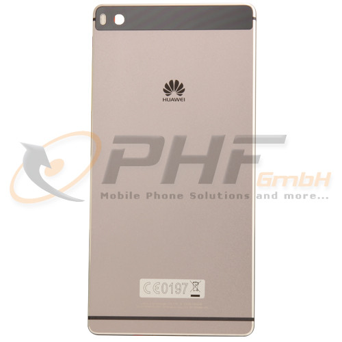 Huawei P8 Akkudeckel, titanium grey, Serviceware