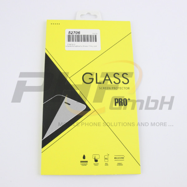 Tempered Schutzfolie für iPhone 17 Pro, OVP