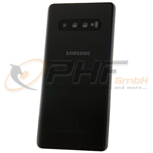 Samsung SM-G975f Galaxy S10+ Akkudeckel, black, Serviceware