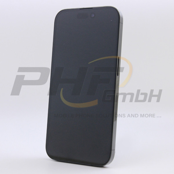 Apple iPhone 14 Pro 128GB space black Gerät, refurbished