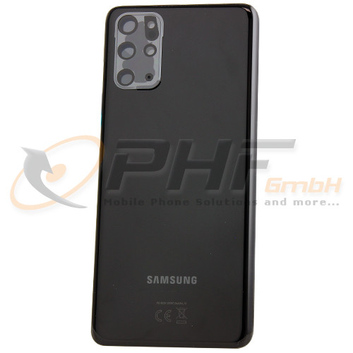 Samsung SM-G985f/SM-G986b Galaxy S20+ 5G Akkudeckel, black, Serviceware