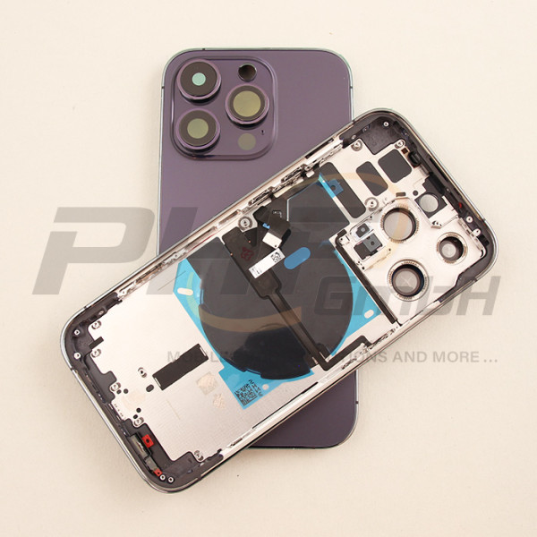 Backcover Gehäuse für iPhone 14 Pro, deep purple, pulled