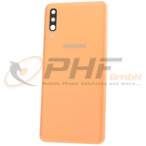 Samsung SM-A705f Galaxy A70 Akkudeckel, orange, Serviceware